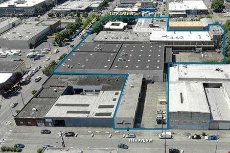 Preview of Industrial space for Rent at 4818 14th Ave NW, 1148 Leary Way NW, and 1141 NW 50th St