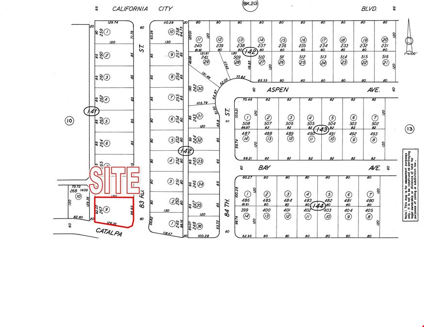 ±0.311 Acres of Level Multifamily Land in California City