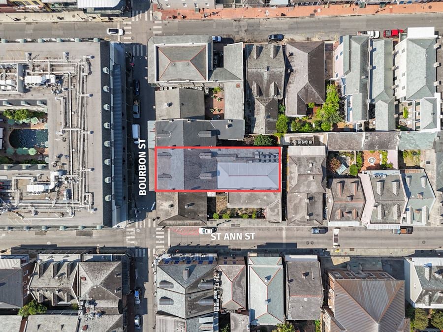 Rare French Quarter Retail Property on Bourbon St