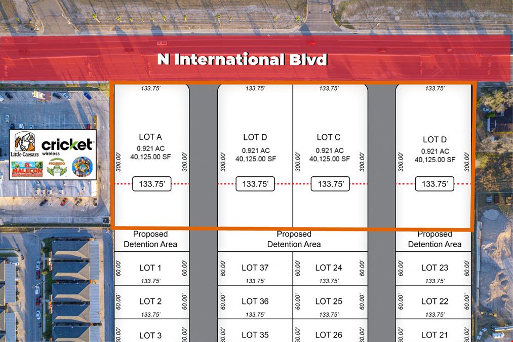 Oak Village | Retail & Single Family Lots Available