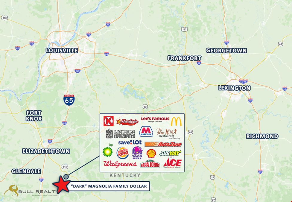 Family Dollar NN Investment Opportunity | 9.2% Cap Rate | Magnolia, KY