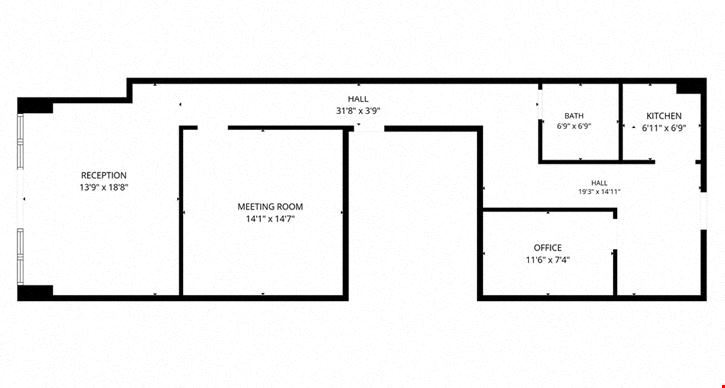 Two Retail Suites Located Across from the Publix at Thornblade