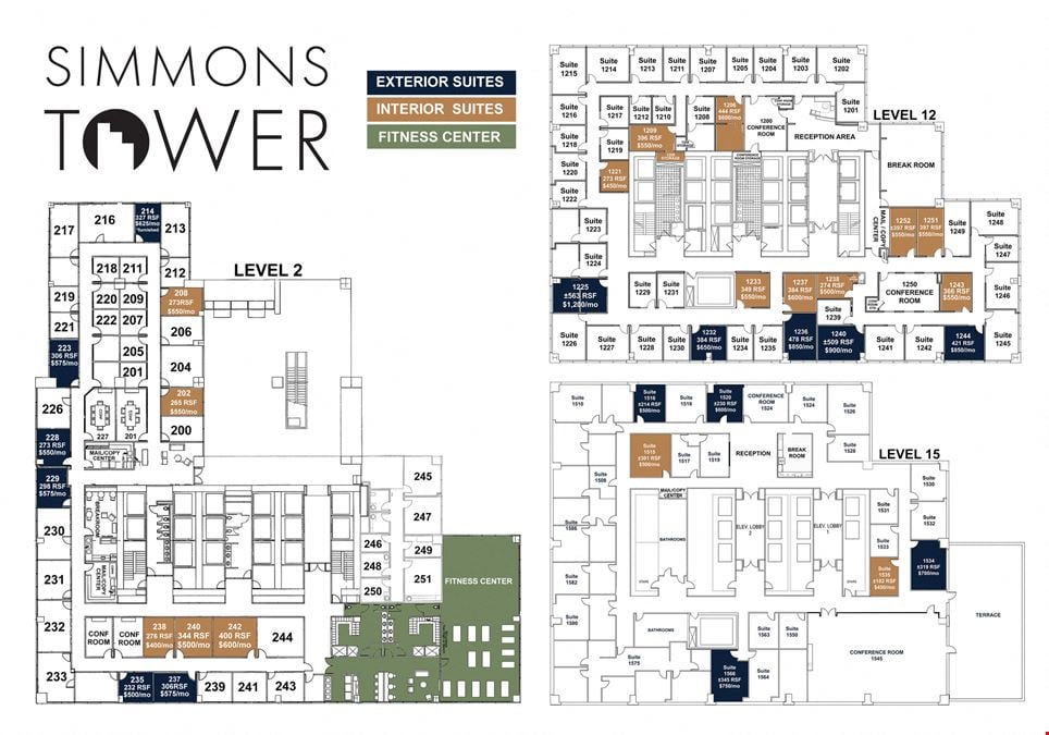 Simmons Tower Executive Suites