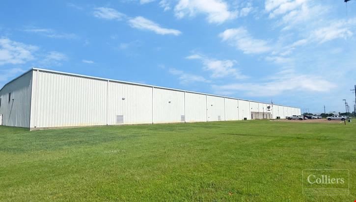 70,000 SF Industrial/Manufacturing & Fabrication Facility in Greenwood, Mississippi for Sale