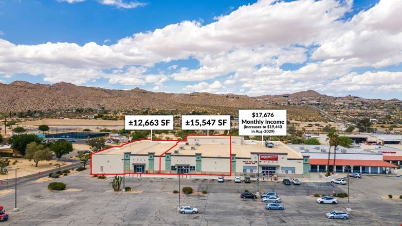 Preview of Retail space for Rent at 57200 29 Palms Highway