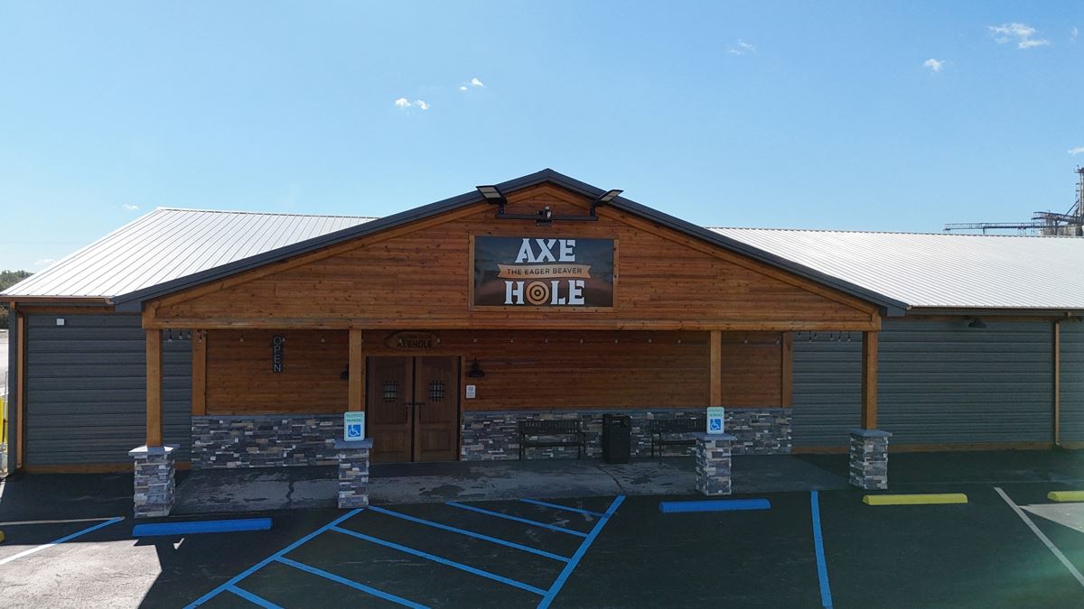 Axe Hole Bar/ West Side Storage Units