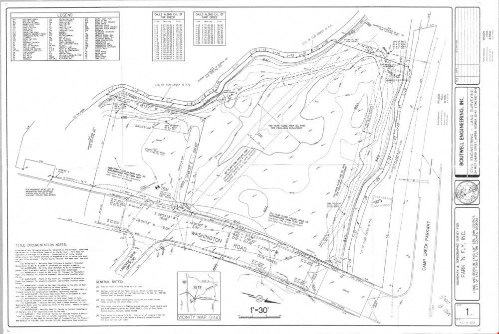 Camp Creek Parkway and Washington Road