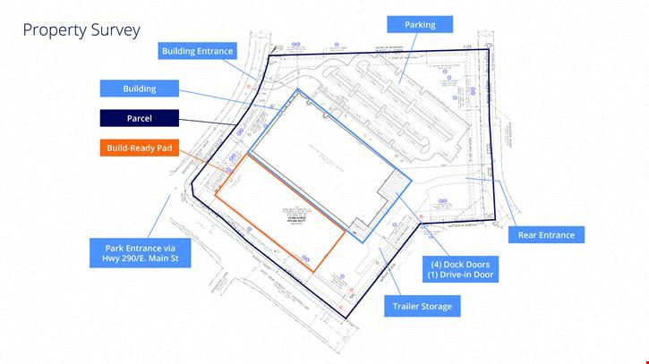 ±101,366-SF Facility on Large Landsite within Institutional Submarket For Sale