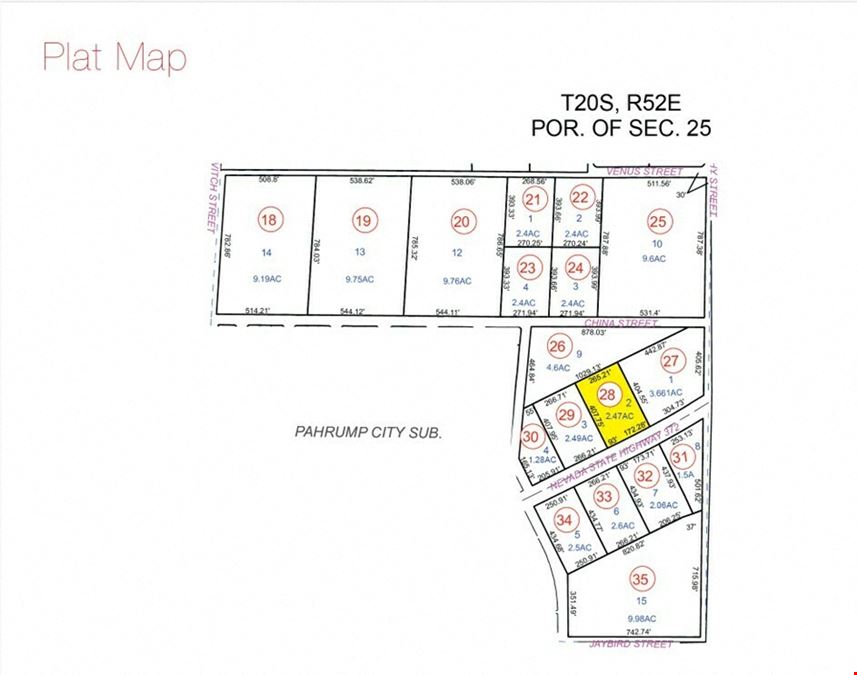 FINAL PRICE DROP:  Pahrump Industrial Warehouse on 2.47 acres of vacant land