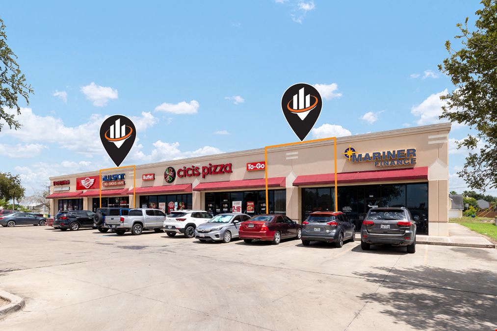 1,208 SF - 1,232 SF Retail Spaces | North McAllen