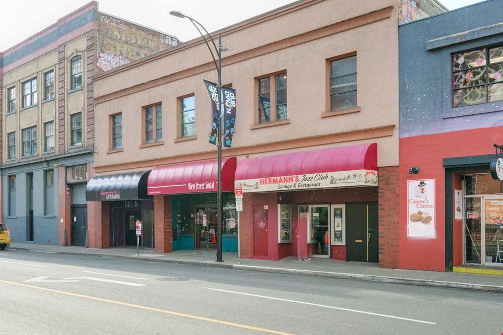 For Lease - Downtown Victoria Licensed Music Event Space