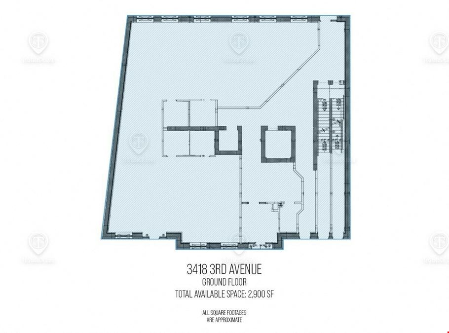 2,900 SF | 3418 3rd Avenue | Newly Developed Community Facility For Lease