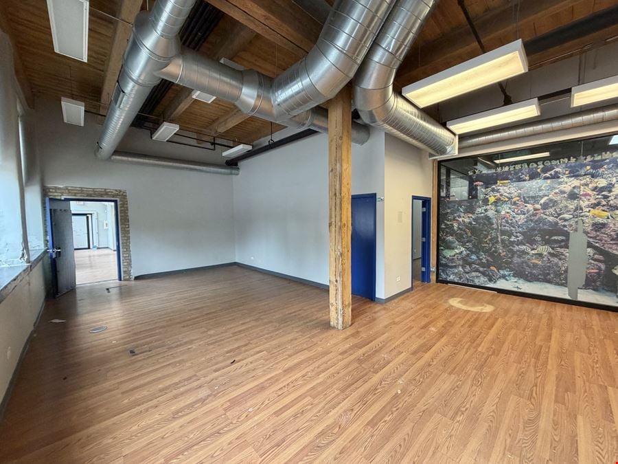 Loft Space Available with On-Site Parking in Fulton Market