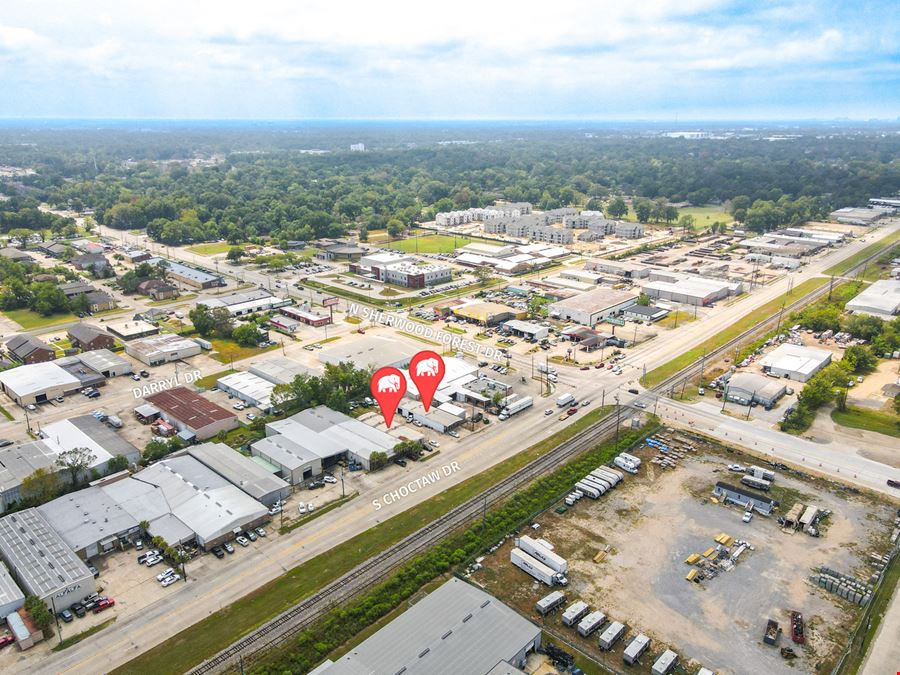 Leased 2-Building Industrial Opportunity on S Choctaw Dr