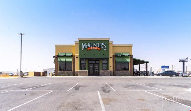 McAlister's Deli | 15-Yr NNN Lease with 10% Increases Every 5 Yrs. | $107,627 Average Household Income