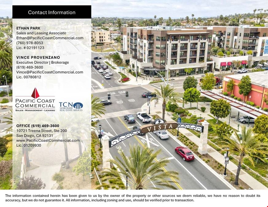 +/- 6,786 SF Development Land