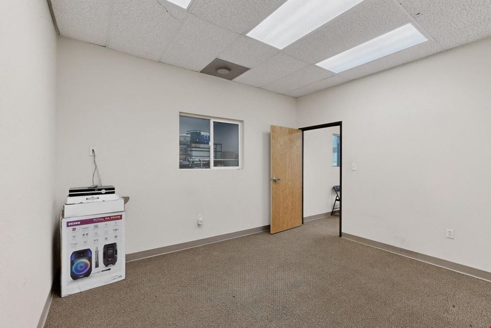 RARE WAREHOUSE WITH GATED & PAVED YARD