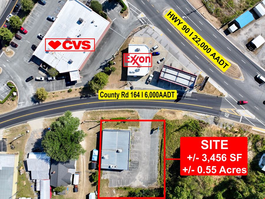 3,456 SF Free-Standing Retail Building for Lease – 2811 FL-71, Marianna, FL
