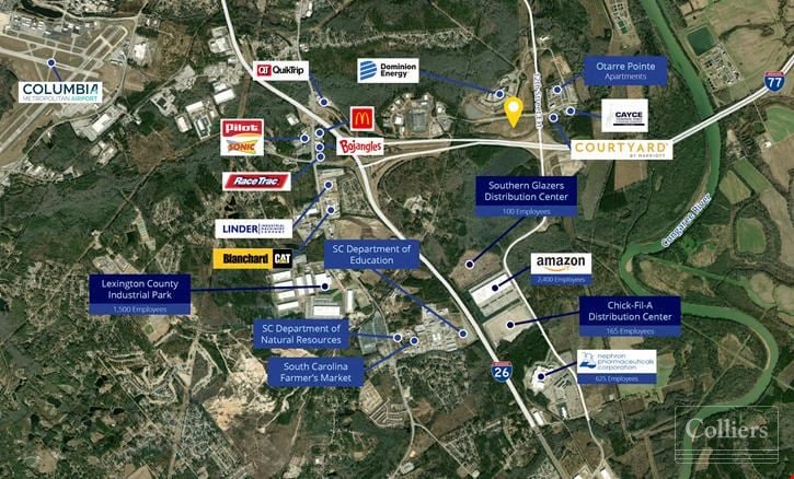 Otarre Station: ±33.57 Acre Mixed-Use Development Site | Cayce, SC