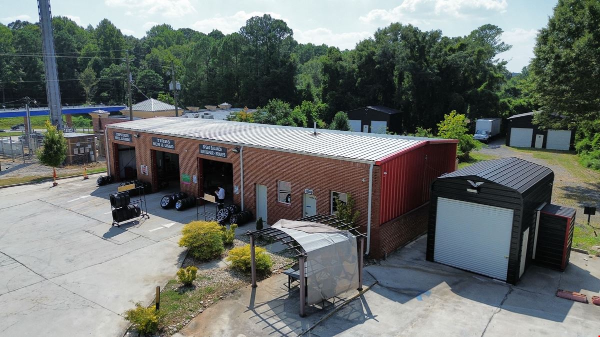 Three Bay Auto and Tire Shop for Sale - FF&E Included - Stonecrest