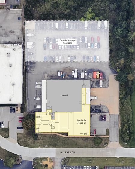 Preview of Office space for Rent at 2331 Millpark Dr