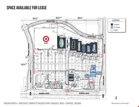 Preview of Retail space for Rent at NEC Prasada Pkwy & Waddell Rd