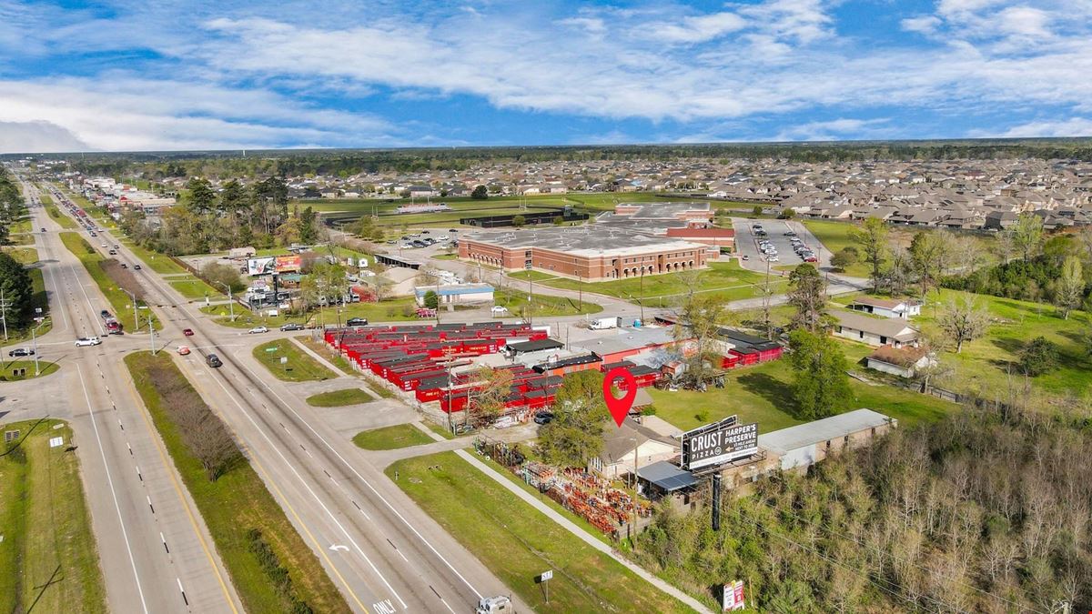 Unrestricted 1-Acre Lot on High-Traffic SH-242 – Conroe Corridor