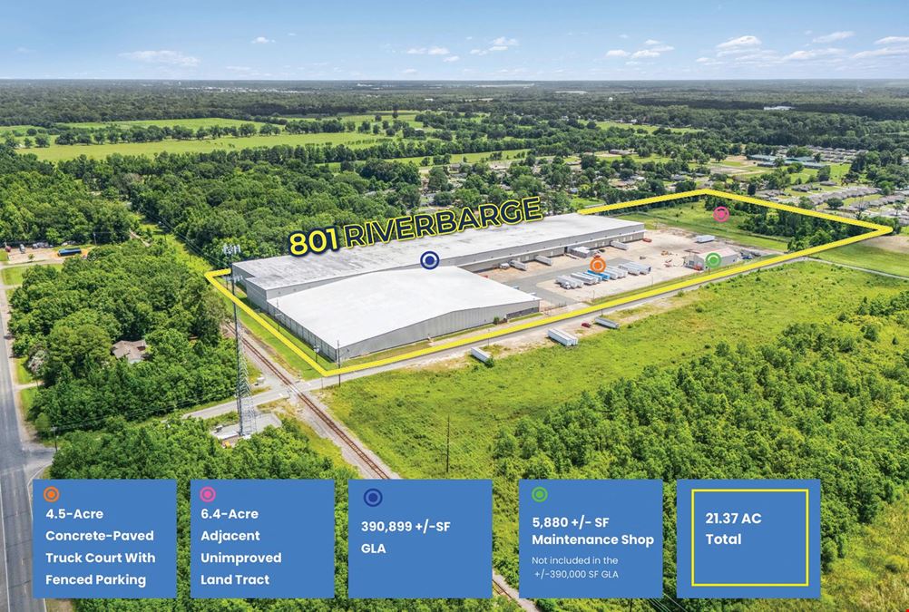 390,000 +/- SF | Industrial | NNN Investment | 100% Leased