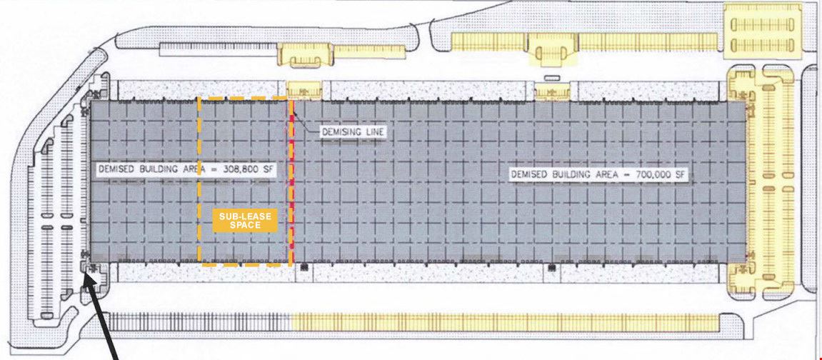 Sublease - 150,000 sf can be subdivided