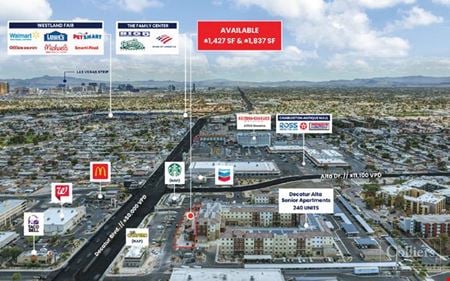 Preview of commercial space at S Decatur Blvd & Alta Dr