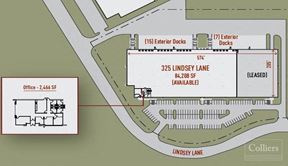 84,208 SF Available for Lease in New Construction Facility in Bolingbrook
