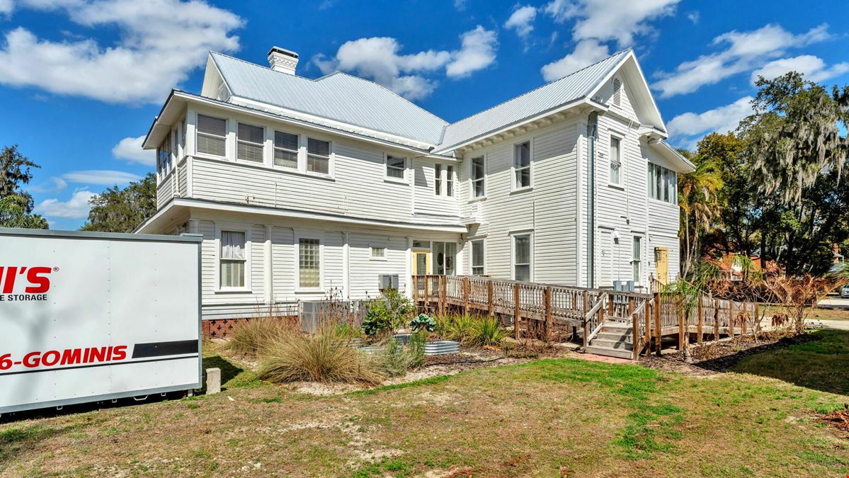 Historic Downtown Bartow Estate Commercial or Residential - 3 Buildings, 1 Parcel on .73 Acres