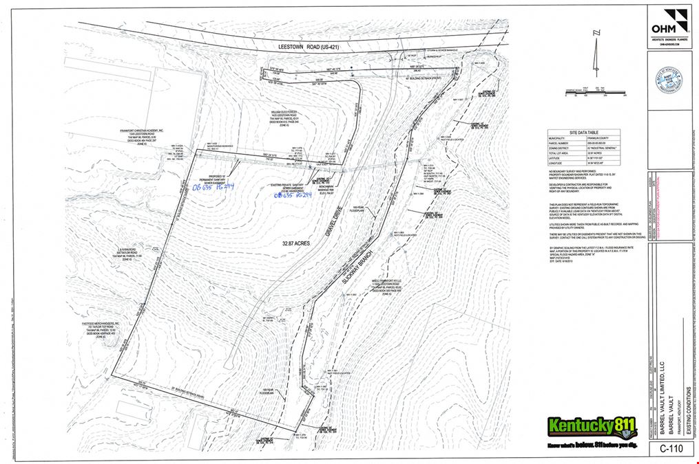 Zoned IG Industrial Land
