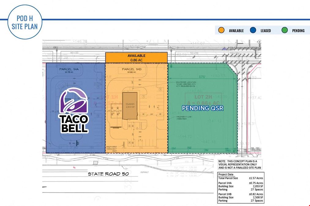 Costco Outparcels - W SR 50/ Plaza Collina