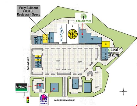 Preview of Retail space for Rent at 4320-4368 S. Laburnum Avenue