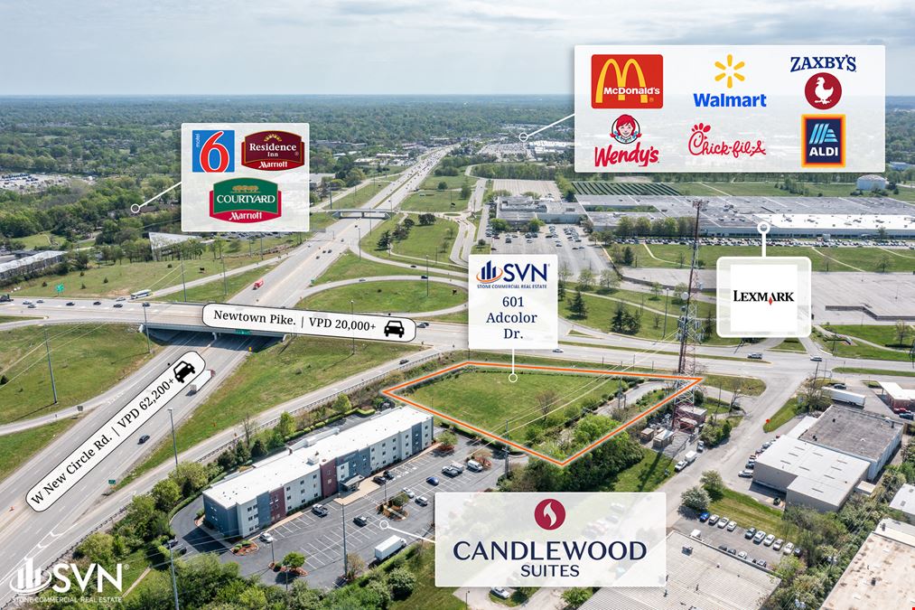 1.82 Acres High Visibility Land For Sale