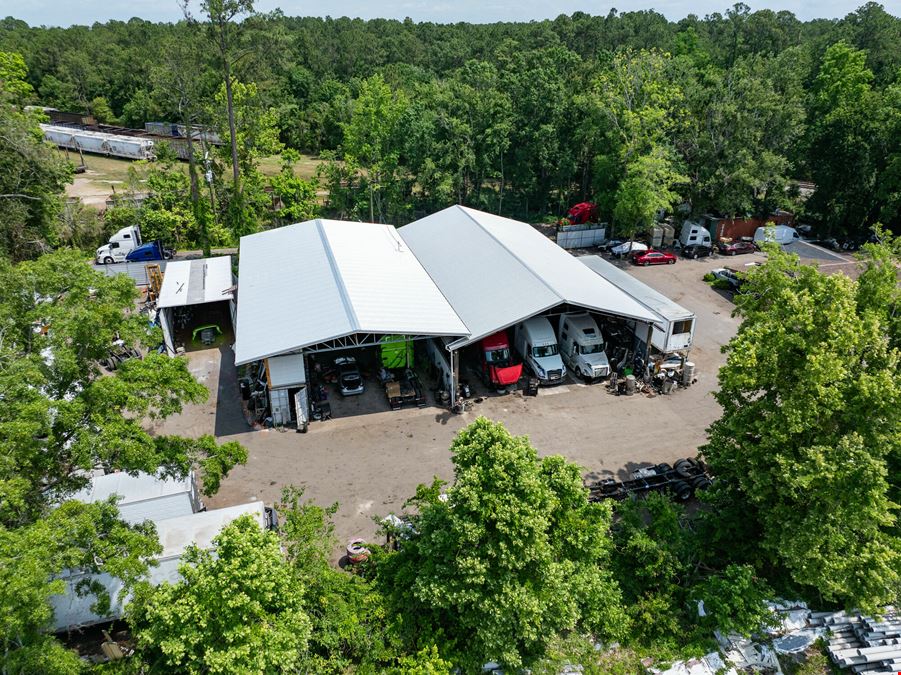 Semi-Truck Repair Facility and Yard