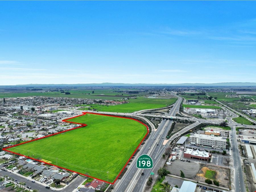 Commercial Retail Parcel Available Off HWY-198 in Hanford, CA