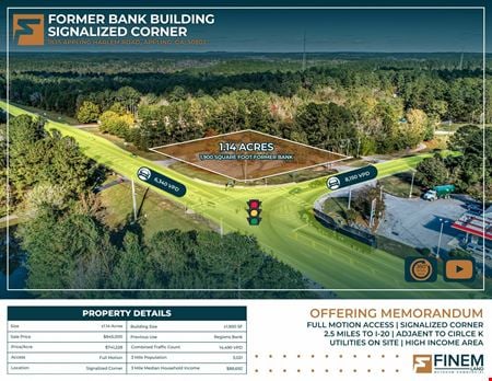 Preview of VacantLand space for Sale at 1835 Appling Harlem Rd