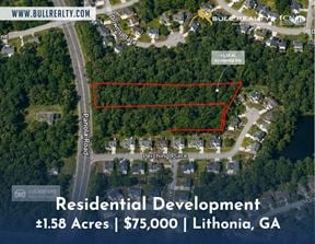 Residential Development Opportunity | ±1.58 Acres