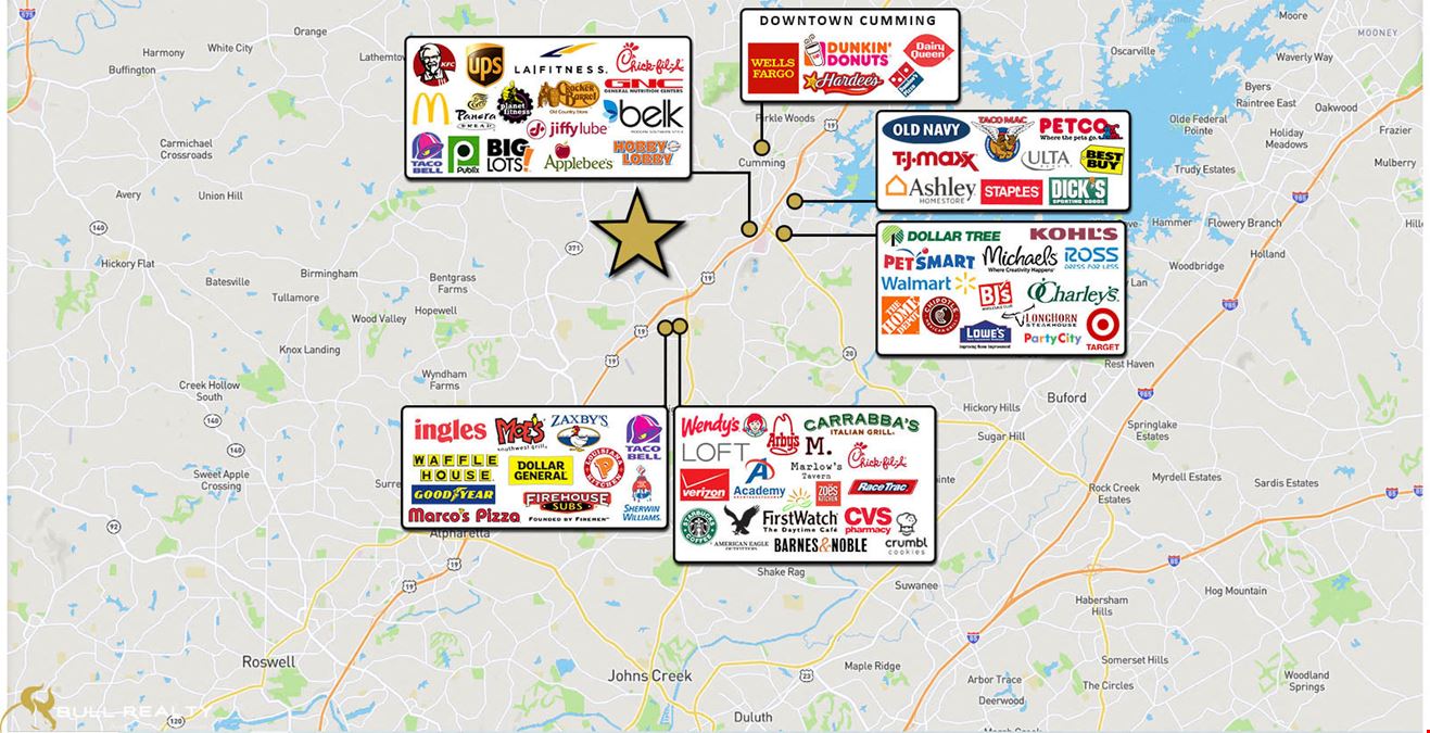 ±3.29 Acre Commercial Land Site Opportunity | Cumming, GA