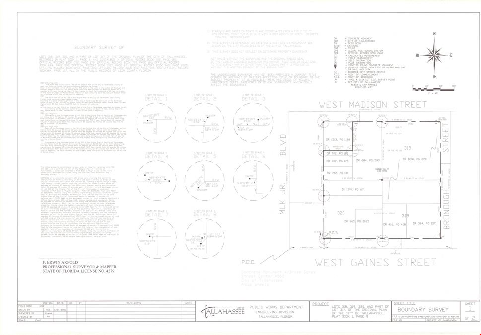 Downtown Tallahassee Commercial Land