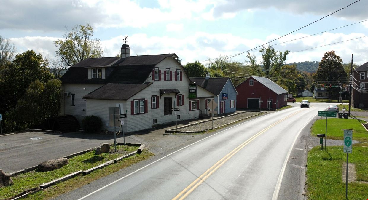 3 Building Corner Property at Signalized Intersection