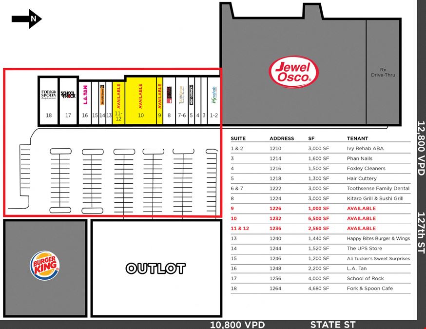 Last Retail Unit Available at Centennial Plaza