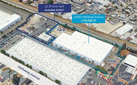 Preview of Industrial space for Rent at 22302 Hathaway Ave