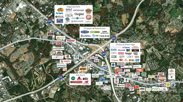 ±2,816-SF Second-Gen Restaurant for Sale on Woodruff Road