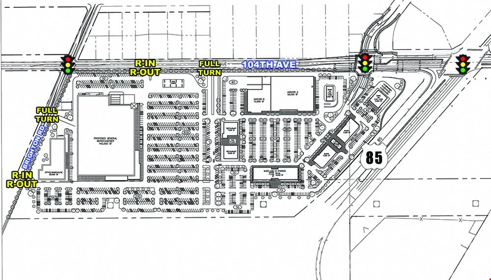 104th Avenue & Highway 85 - SWC