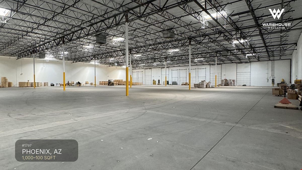 #1797 - Phoenix Warehouse Space for Rent