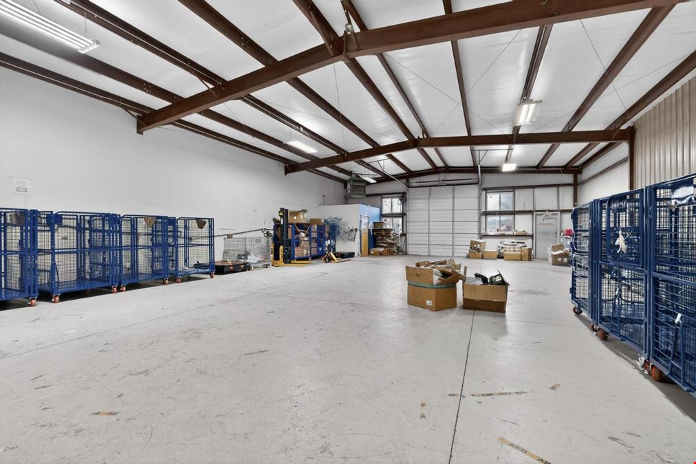 RARE WAREHOUSE WITH GATED & PAVED YARD