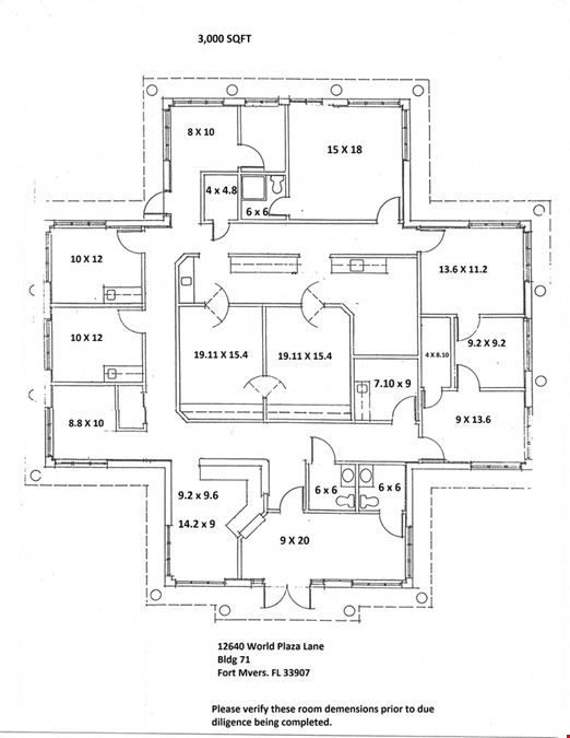 Medical Office with 2 Surgery Rooms which have AAAASF Certification